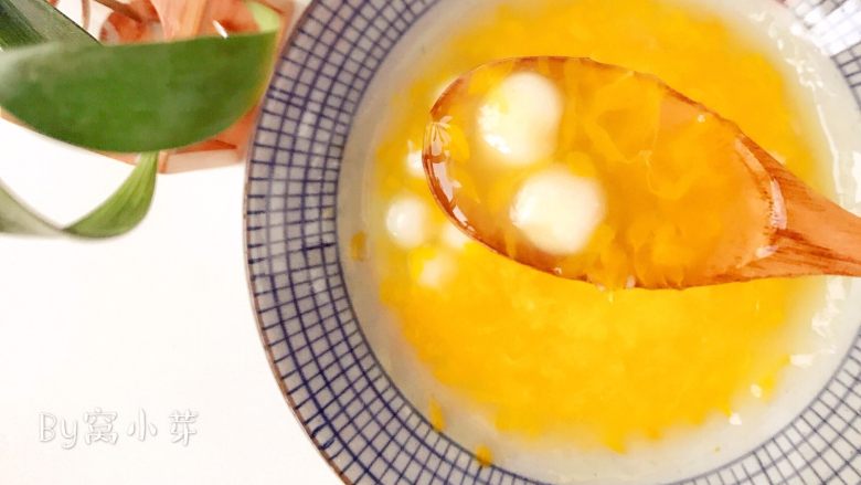 宝宝辅食橘子酪橘酪圆子