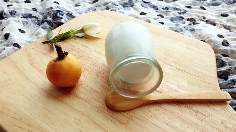 可以倒扣的自制老酸奶面包机版