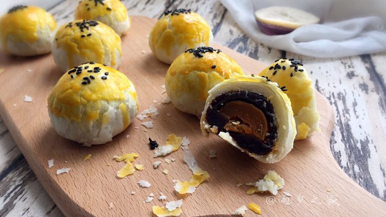 蛋黄酥纯纯的诱惑