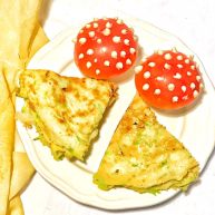 趣萌番茄蘑菇蔬菜饼