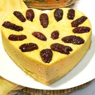 一次性发酵的玉米发糕