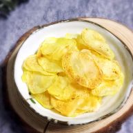 平底锅版健康无油香脆薯片