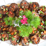 这样做的茄盒不用炸煎烧茄盒少油健康又入