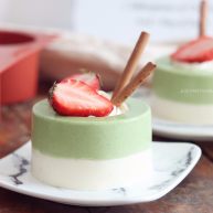 抹茶酸奶慕斯