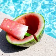 健康西瓜冰棍