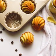 淡奶油蜜豆玛德琳