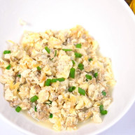 牛肉干贝鸡蛋豆腐羹