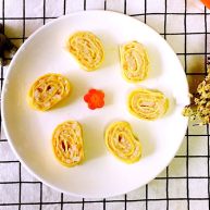 宝宝辅食之虾仁莲藕蛋卷