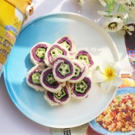 奶香秋葵吐司卷