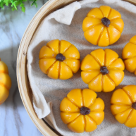 只需一根牙签新手也能做出以假乱真的漂亮黄金南瓜包