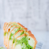 抹茶双色磅蛋糕