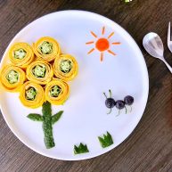 秋葵蛋卷儿童餐