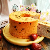 红枣紫薯戚风蛋糕