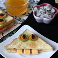 百变大眼怪三明治