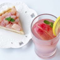 蓝莓蜜桃水果茶