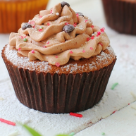 香浓巧克力杯子蛋糕