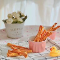 宝宝辅食南瓜磨牙棒10M