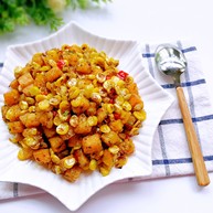 椒盐红薯玉米粒