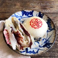 麻薯玫瑰豆沙酥