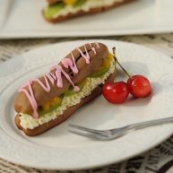 与咖啡很搭配的水果闪电泡芙