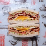 日式鸡胸肉蛋三明治