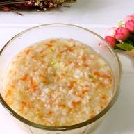 银鱼蔬菜小米粥