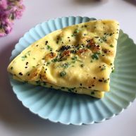 黑芝麻香葱鸡蛋饼
