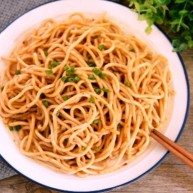 椒麻拌面这样做好吃又爽口一次来三碗还不过瘾