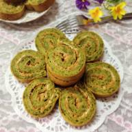 抹茶肉松蛋糕卷