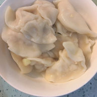 玉米鸡肉饺子