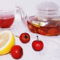 冬喝暖饮夏吃冰山楂蓝莓柠檬饮