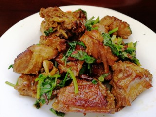 21、红烧鸭肉,色相味俱全。