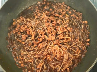 14、肉末粉条,肉末粉条做好了~