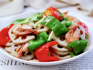 13、荷塘月色小炒,颜值担当又营养丰富。