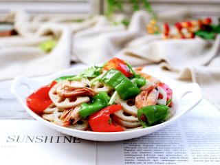 16、荷塘月色小炒,成品一