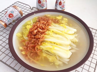 18、高汤娃娃菜,把薄汁浇到蒸好的娃娃菜上面即可~