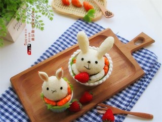 12、米菲兔杯子趣味餐,成品图