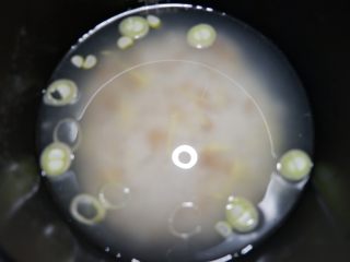11、快手早餐—干贝海米粥,搅拌均匀