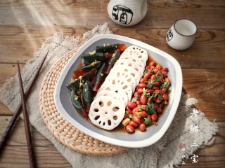 15、老醋三宝#吃出好身材#,上桌。