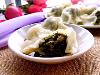 12、茴香饺子，最美的遇见,美味。