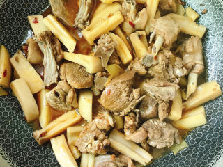 17、姜爆鸭子,汤汁差不多收干