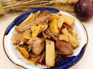 18、姜爆鸭子,装盘