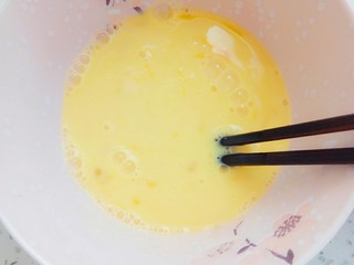 4、水果松饼,搅拌均匀