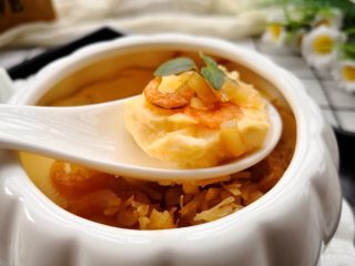10、瑶柱虾米蒸水蛋,营养美味兼备，绝对值得一试！