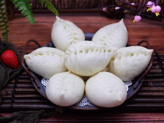 21、蘑菇海虹麦穗包,后悔包的少了不够吃。