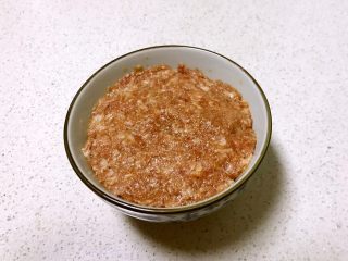 11、白菜丸子,搅拌均匀，备用