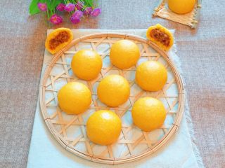 18、玉米面红枣包,成品图。