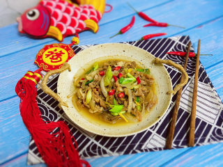 18、葱爆羊肉片,成品图