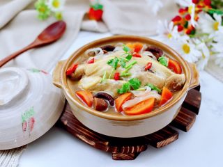 22、快手粉条胡萝卜鸡汤,成品