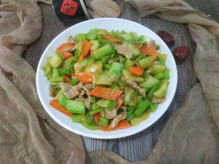 15、家常小炒菜,成品图